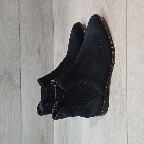 Rebecca Minkoff Women Ankle Leather The Pointed Toe boots shoes sz 6.5M - Picture 3 of 12